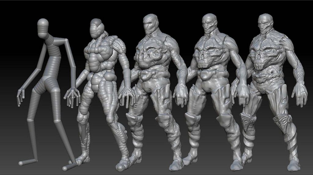 6 Week Part Time Course in Digital Sculpting & ZBrush | MAGES